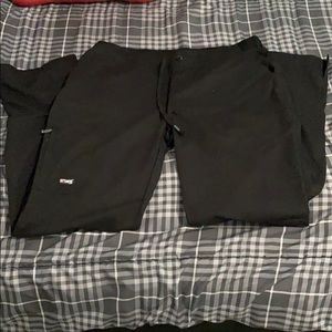 Greys yoga waist scrubs